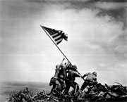 Raising the Flag on Iwo Jimag