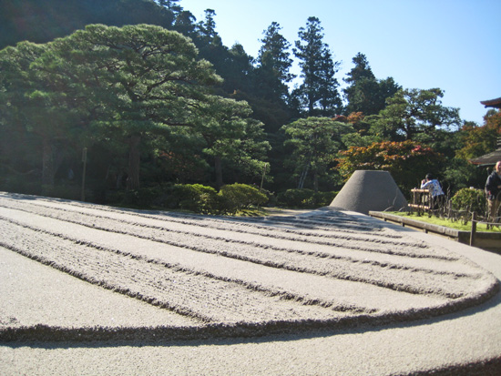 Sand Garden with Fuji