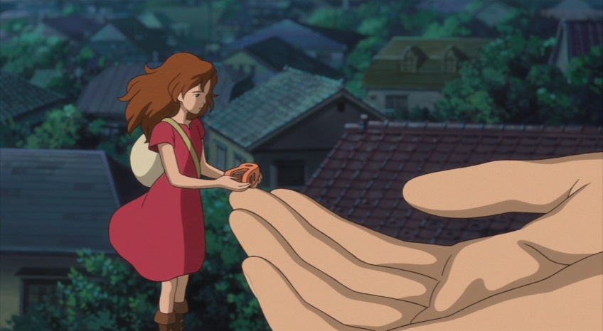 The Secret World Of Arrietty Bd Dvd Anime Review Funblog