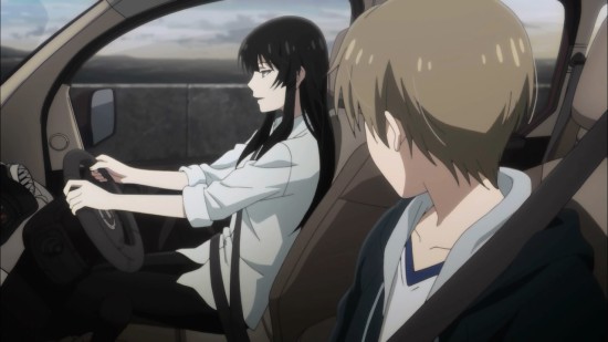 Sakurako-san driving