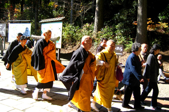 Monks Leaving the Cemetery