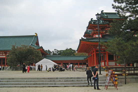 Shrine Buildings with Tent