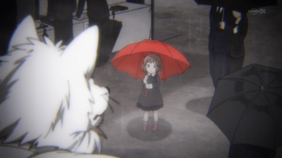 Makoto at funeral